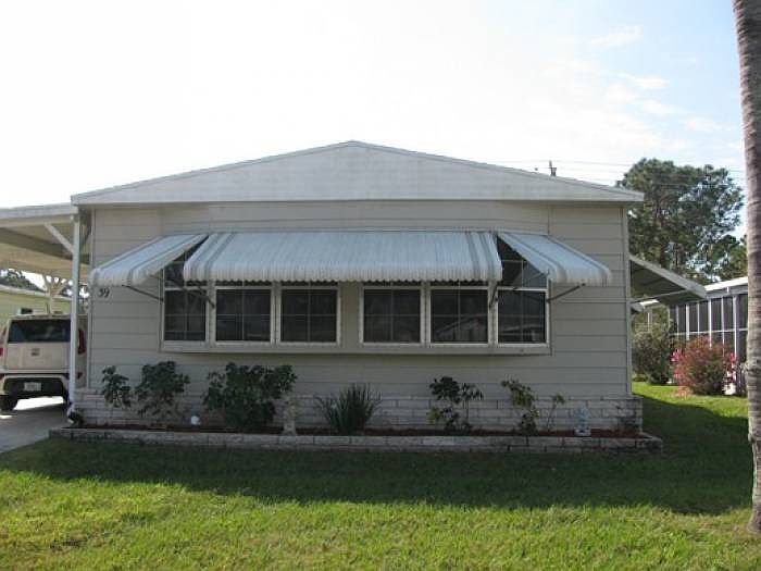 Front, facing north
