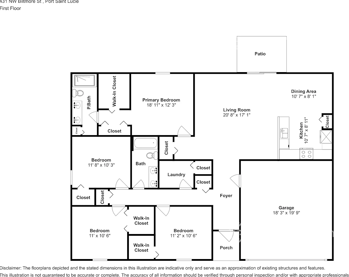 431 NW Biltmore St Port Saint Lucie, FL 34983 — Photo 2