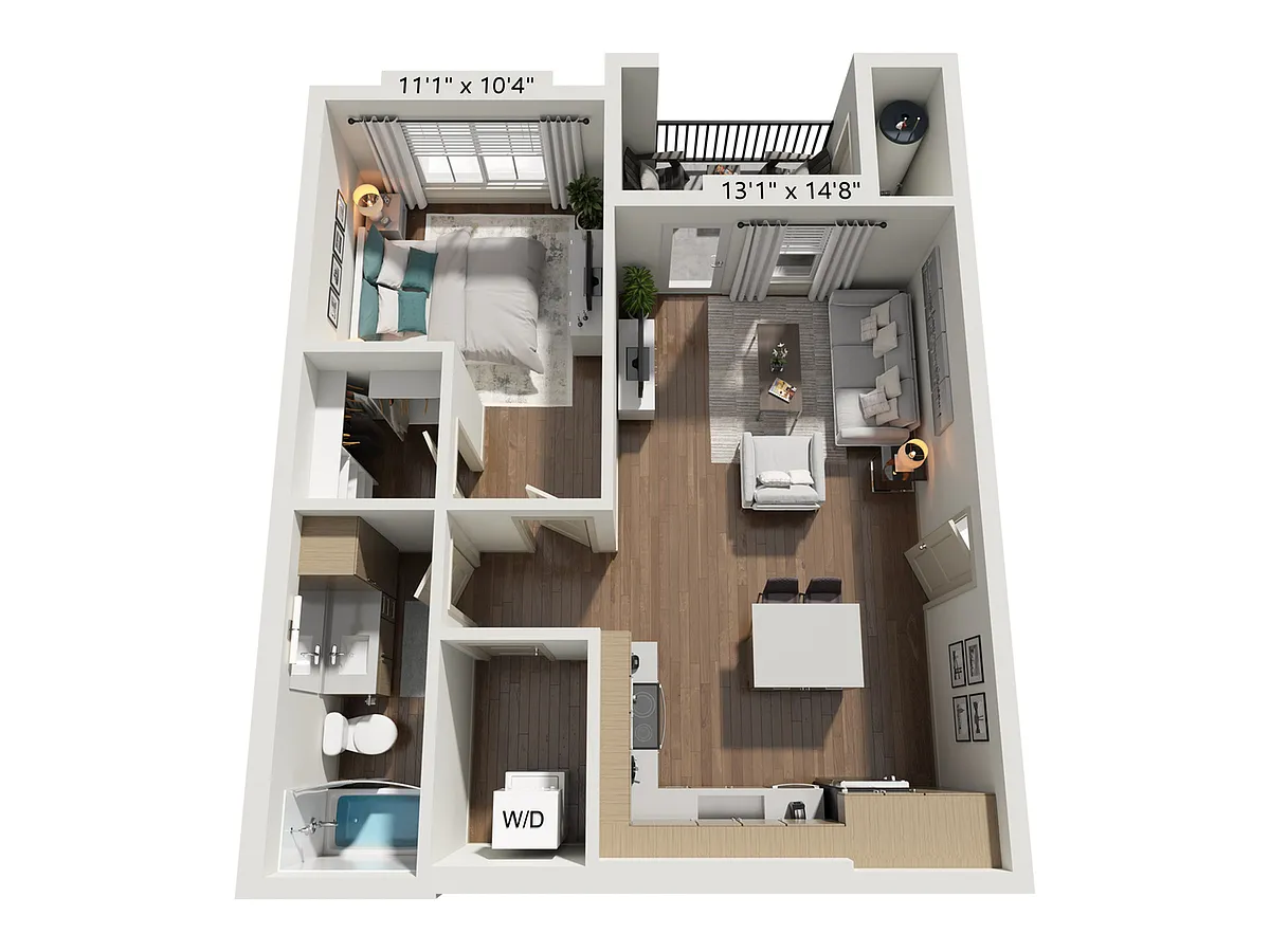 Floor plan A1