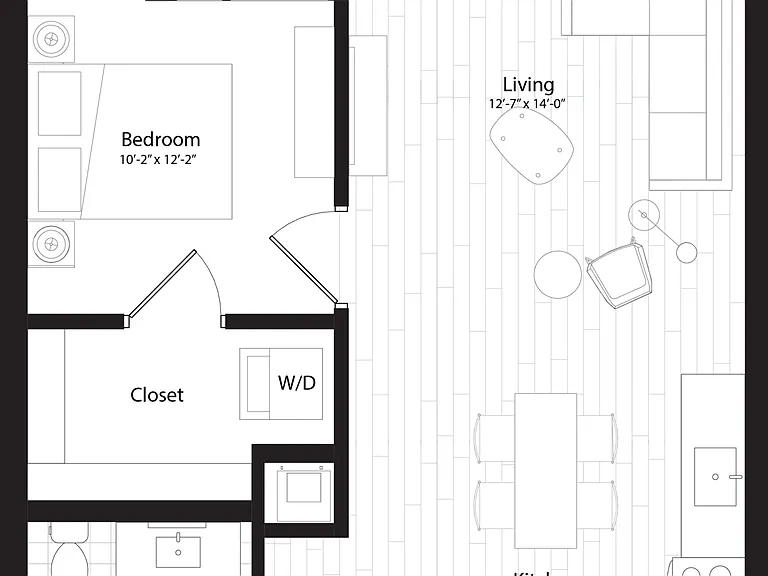 A1.1 floor plan Addison