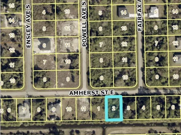 1232 AMHERST STREET E LOT 2, LEHIGH ACRES, FL 33974