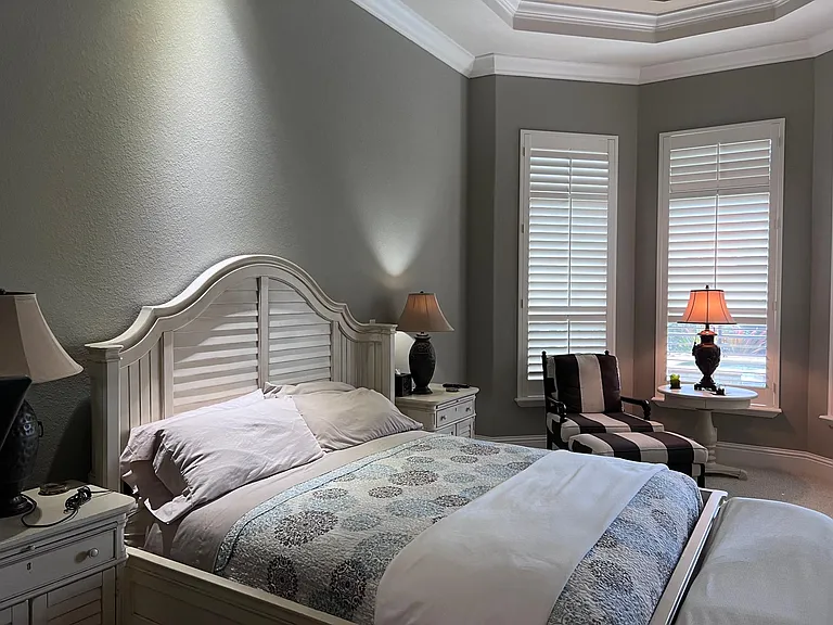 Master King Bedroom with entrance to pool