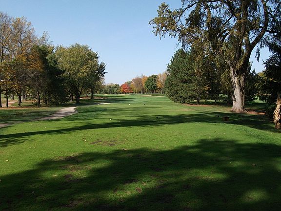 Beautiful golf coarse view