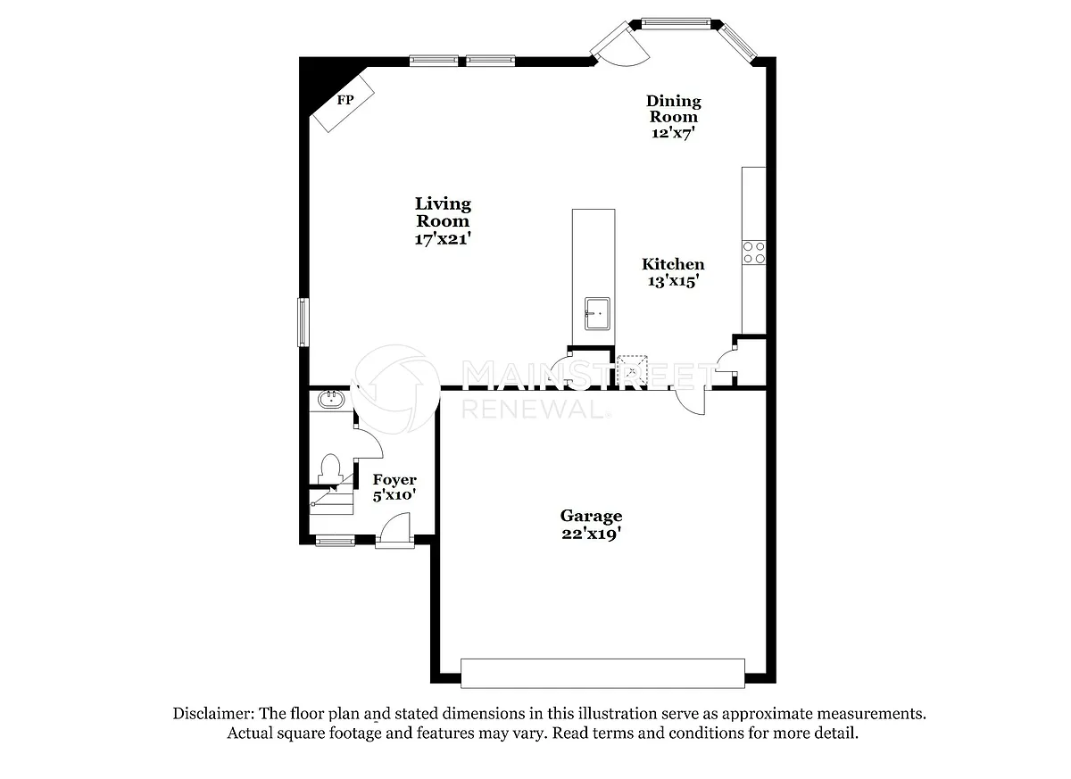 Floor Plan - 1907 Foust Rd