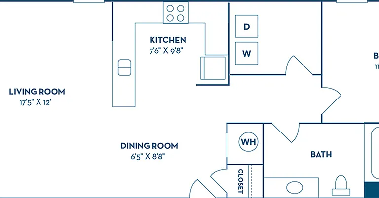 1 Bedroom | 1 Bath | 898 SF 1 Bedroom | 1 Bath | 898 SF