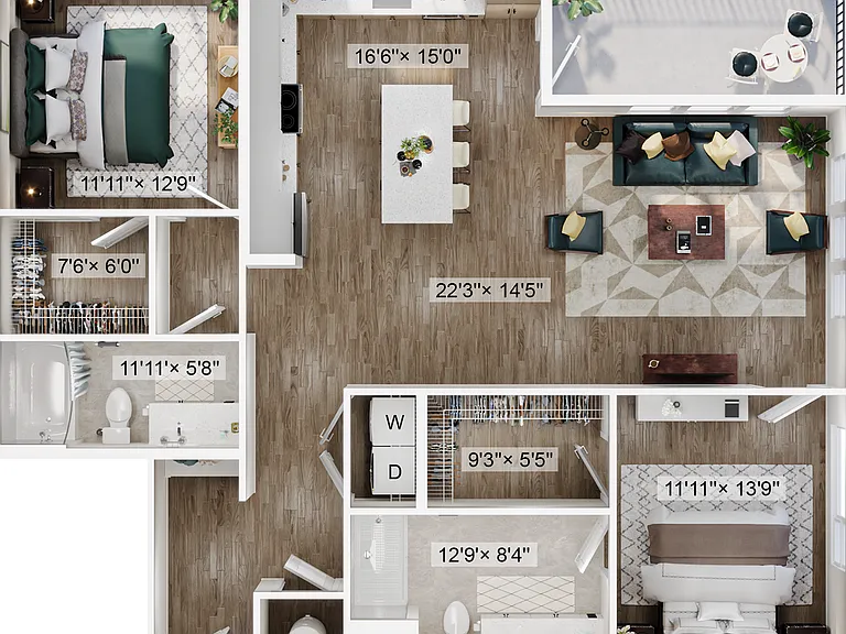 Explore this elegantly designed urban apartment with a spacious layout. Explore this elegantly designed urban apartment with a spacious layout.