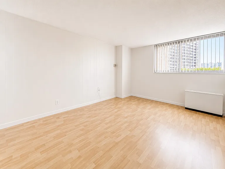 Large bedroom with the same views as the living room