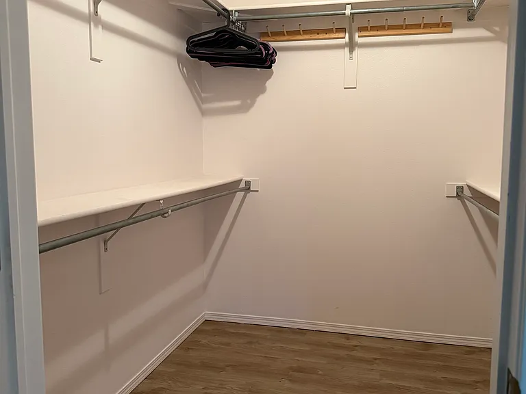 Master closet. This closet is Huge!