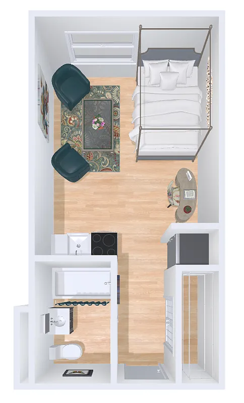 Floor plan studio 31