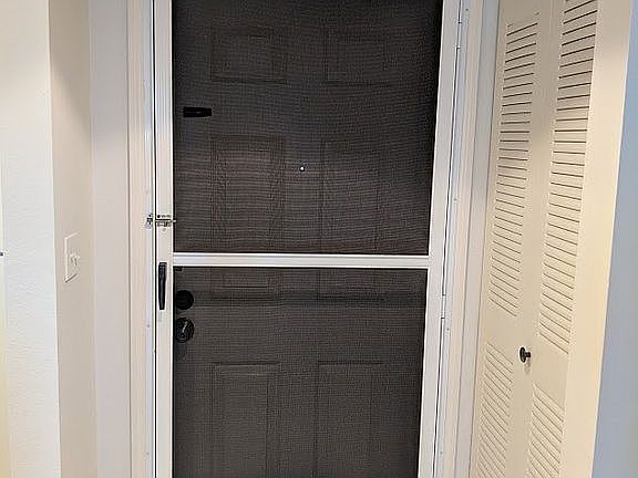 Screen front door