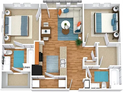 Floor plan B1