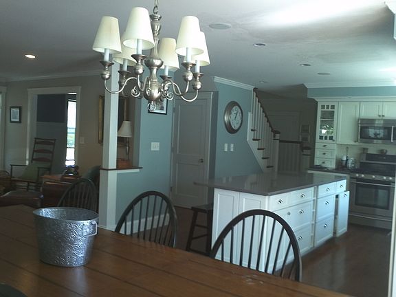 Custom cabinets, stone countertops.