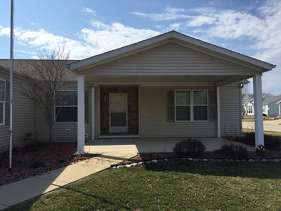 Huge open front porch