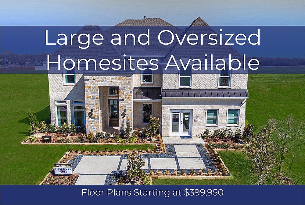 Oaks of North Grove by First Texas Homes in Waxahachie TX Zillow