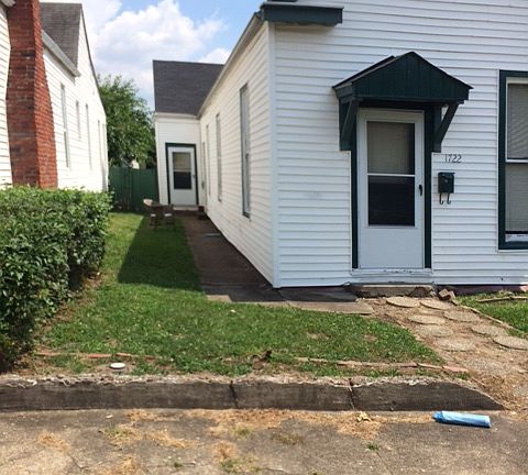 left side of the house