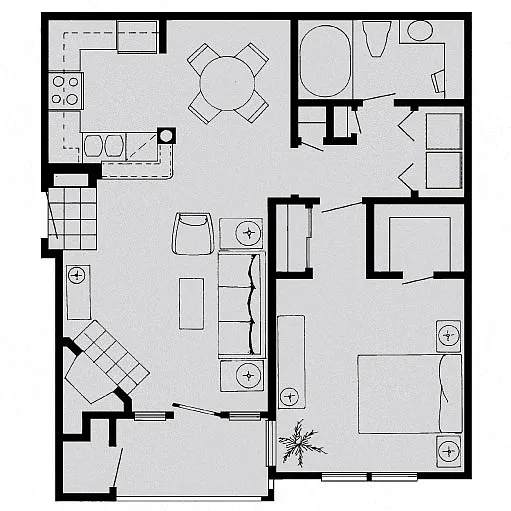 Floor plan B