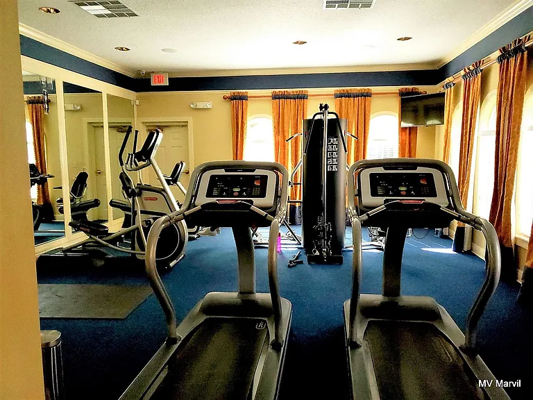 Fitness center by the Clubhouse