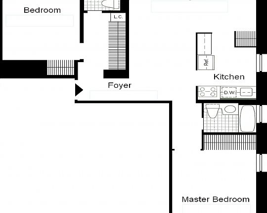 2nd image of 235 W 48th St APT 39B