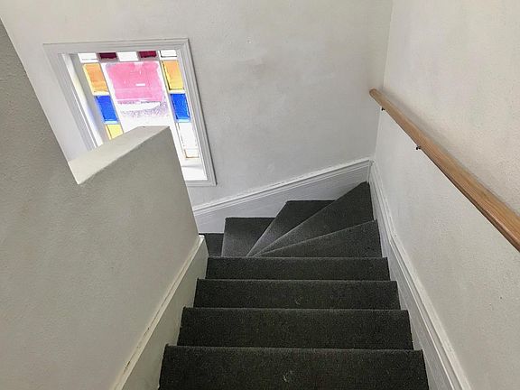 View from top of entryway