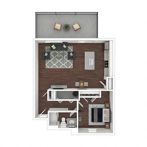 Floor plan The Aprica