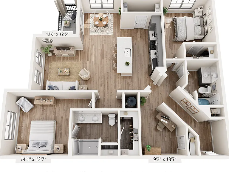 Birch Floor Plan Birch Floor Plan