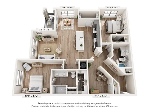 Floor plan Birch