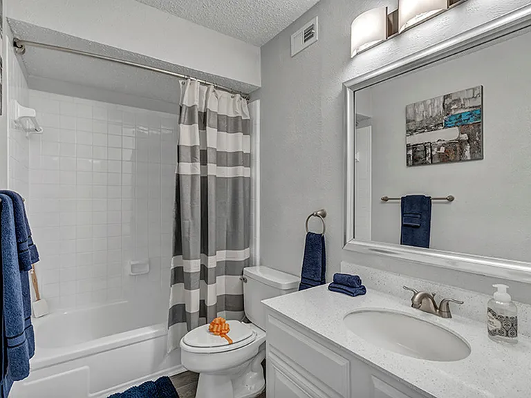 Elegant Bathroom at Las Colinas Heights, Irving