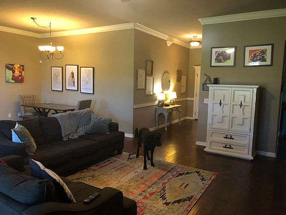 Living Area from built-in corner
