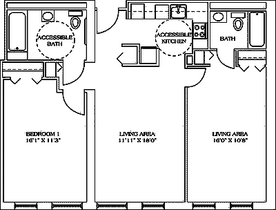 Floor plan The Harvard BF