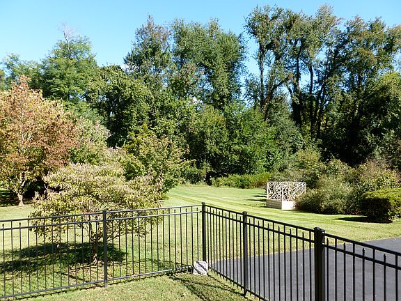 Con't park-like back yard