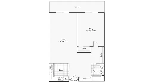 Floor plan Essex