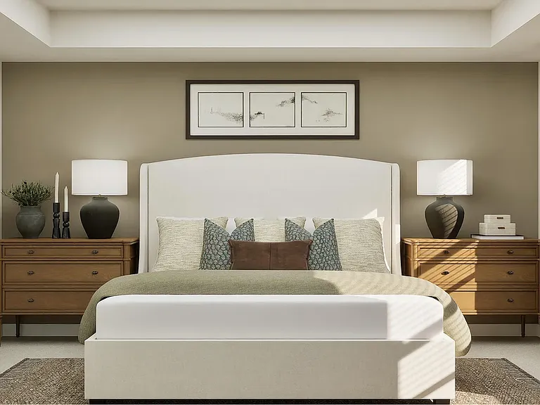 Master Bed room with Tray celling