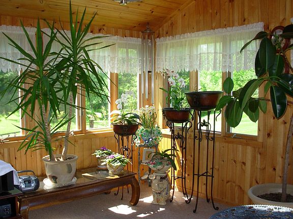 Three-Season Sunroom off Kitchen