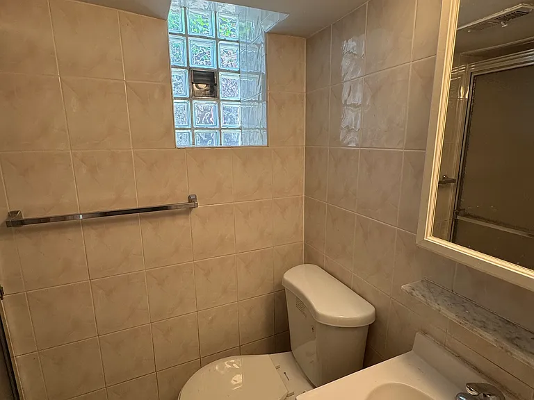 Basement bathroom