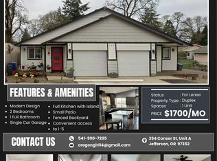 354 Conser St #A, Jefferson, OR 97352