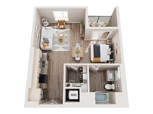 Floor plan A2a