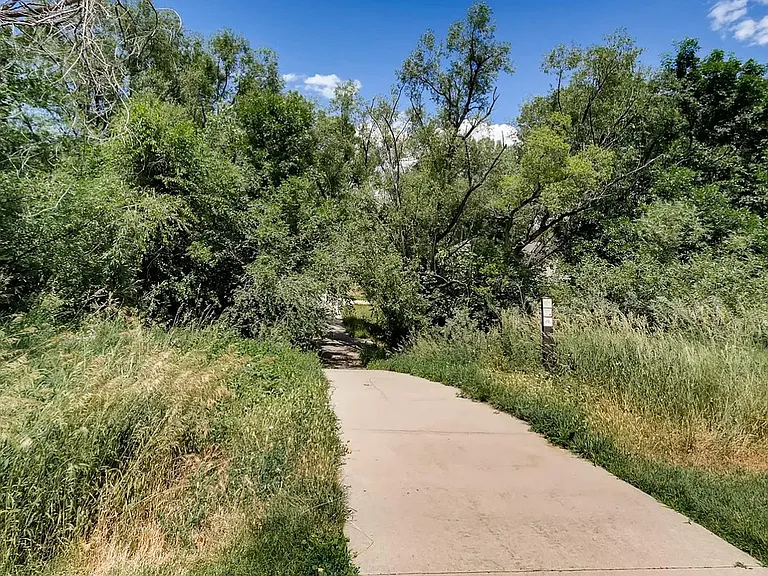 Walking paths leading to parks