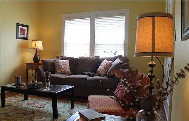 Light filled living area