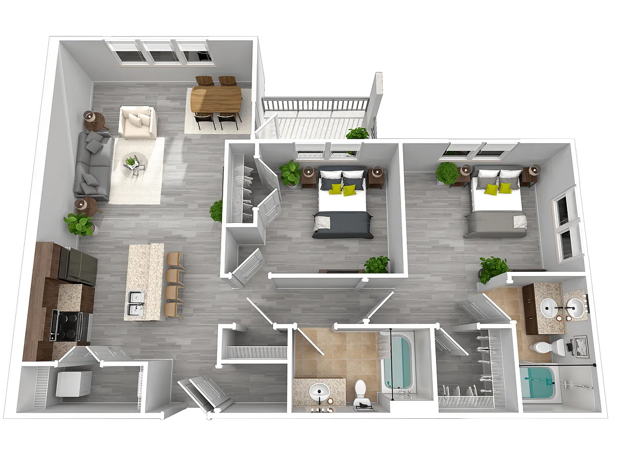 Floor plan B4