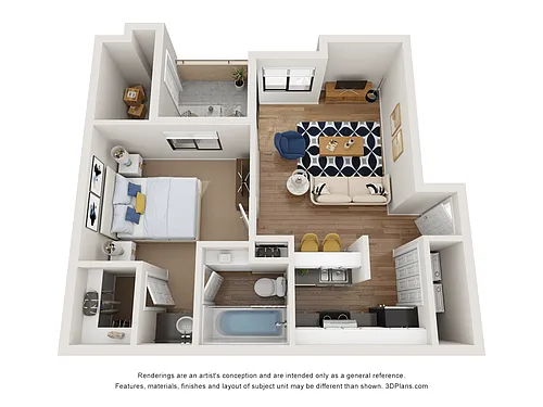 Floor plan Durango Renovated