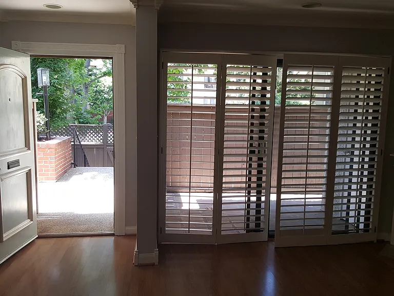 Front entry and front patio doors