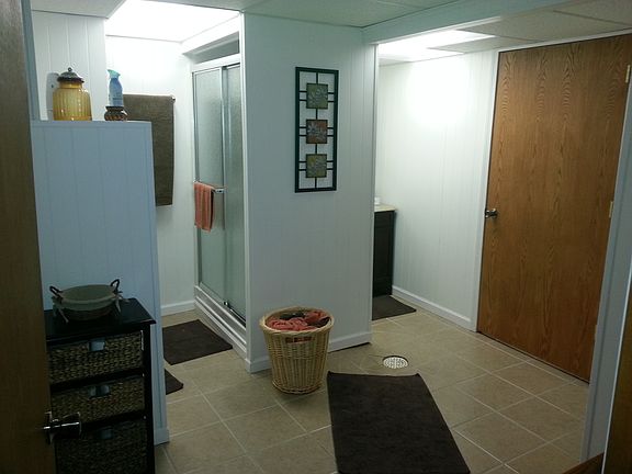 lower level bathroom