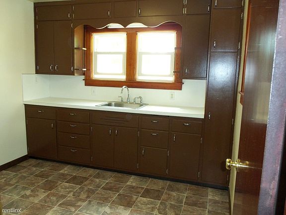 Kitchen view from back entry.