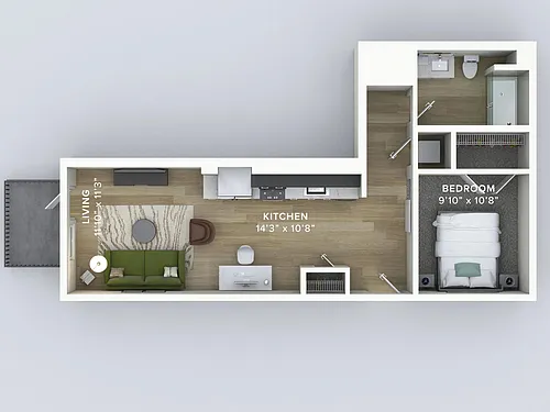 Floor plan A06