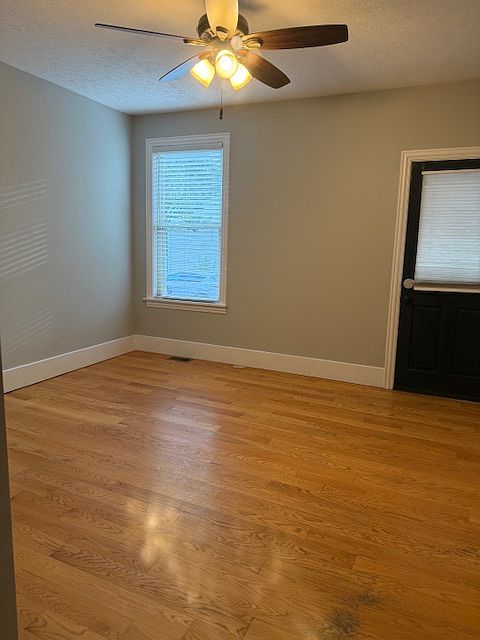 Natural lighting in the front room.