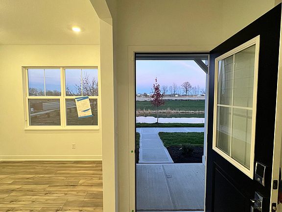 Front door with motion sensor included.