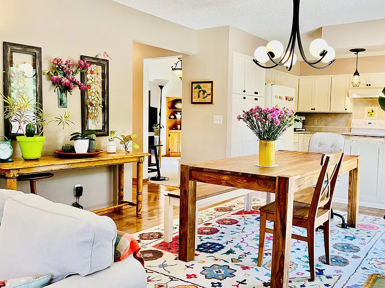 End of the hallway leads to Kitchen and Dining