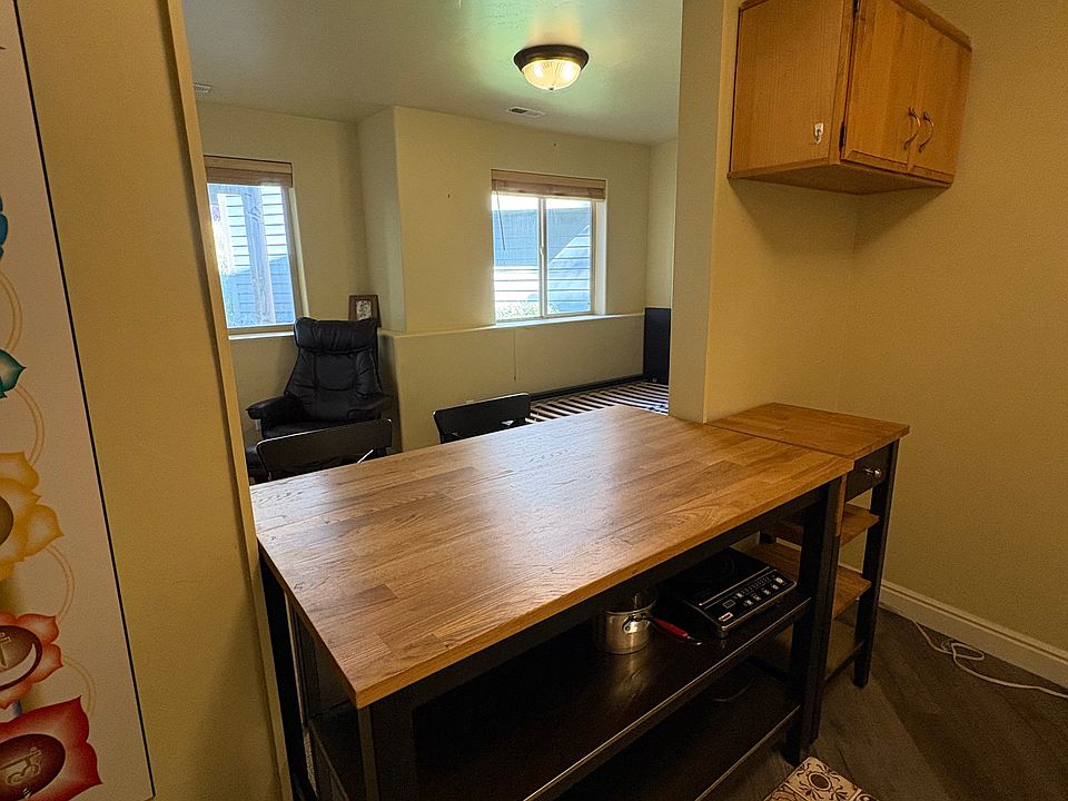 Pass through to living area