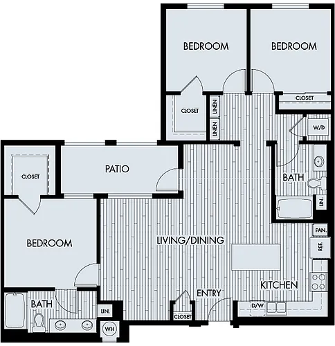Floor plan Plan 3A
