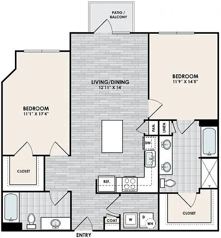 Floor plan B2E